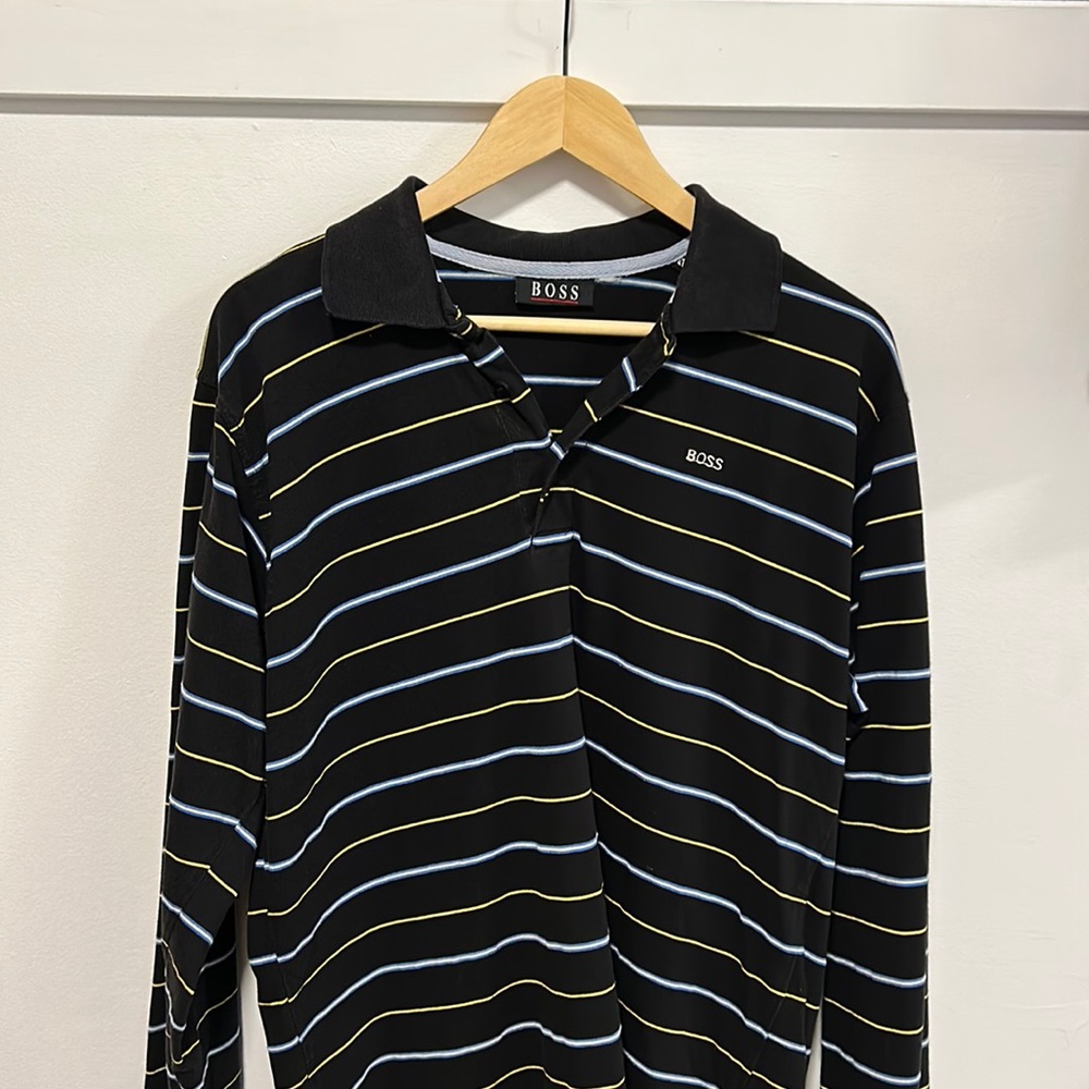 Hugo Boss long sleeve shirt.  Size US L.  Gently worn.